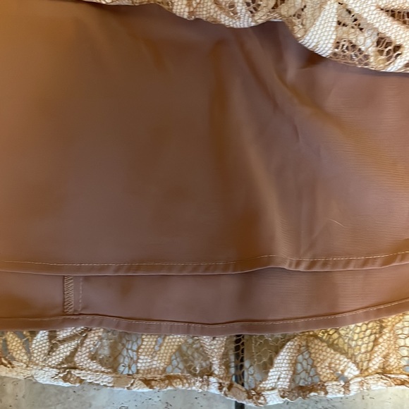 For Love & Lemons NWT Metz Star Lace Long Sleeve Dress Size Large - Picture 6 of 6